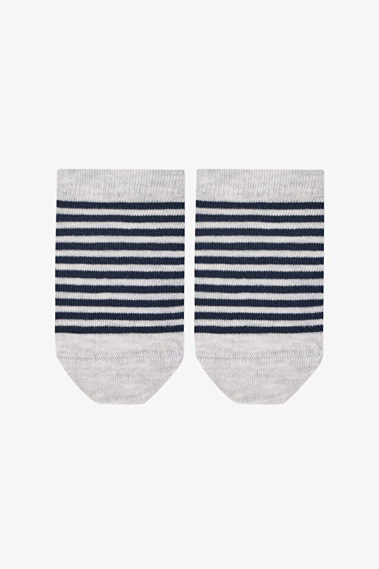 Mavi Erkek Çocuk Adventure Awaits 4'lü Patik Çorap - 2