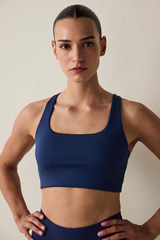 İndigo Orta Destek Join Spor Sütyeni İndigo Orta Destek Join Spor Sütyeni - 3