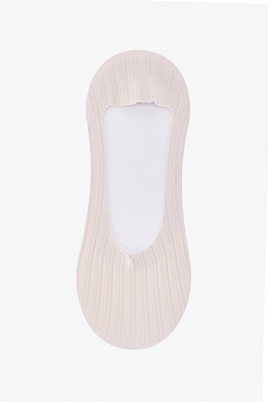 Pembe - Multi Seamless Jacquard 2'li Babet Çorabı - 3