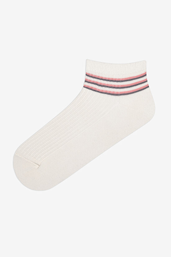 Lovely Ribbed 5in1 Liner Socks - 3