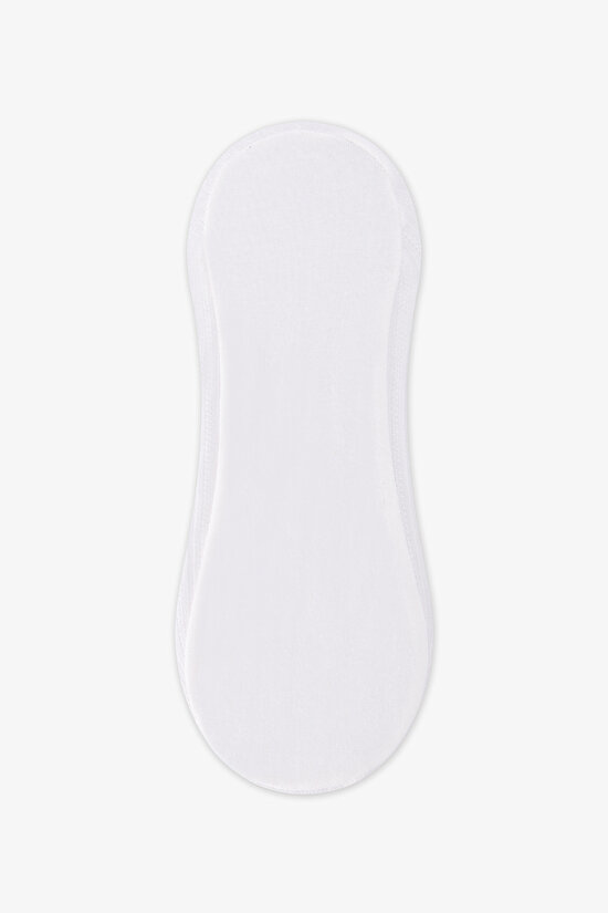 Siyah Beyaz Seamless Jacquard 2'li Babet Çorabı - 4