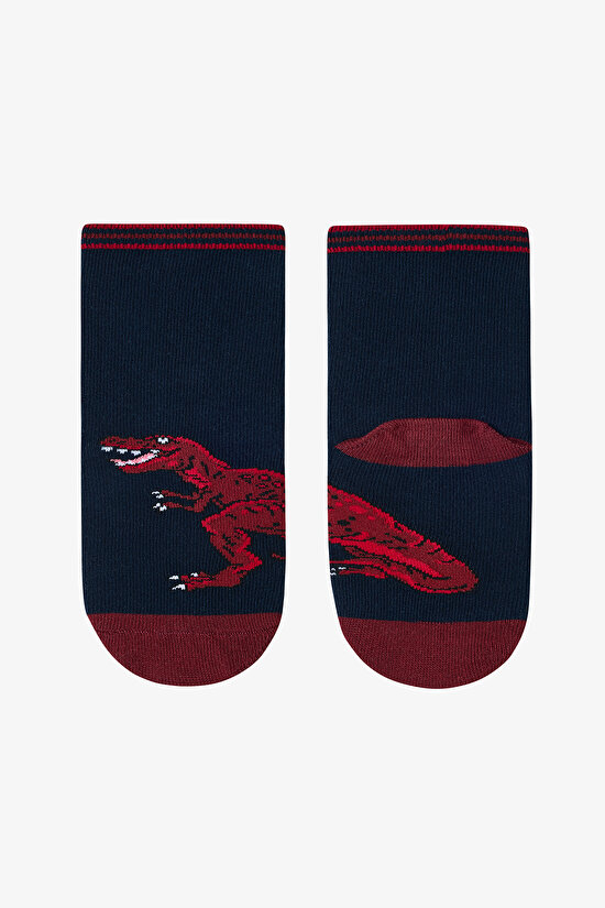 Erkek Çocuk Dinosaur Era 4lü Soket Çorap - 5