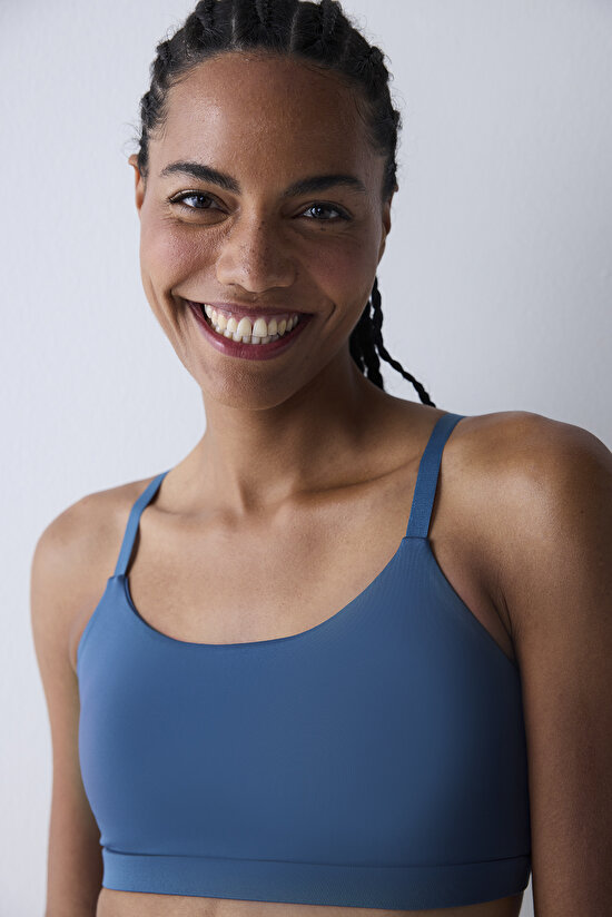 Petrol Hafif Destek Basic Spor Sütyeni - 3