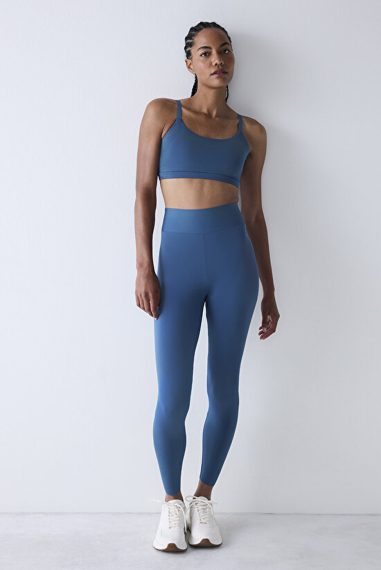 Petrol Hafif Destek Basic Spor Sütyeni - 4