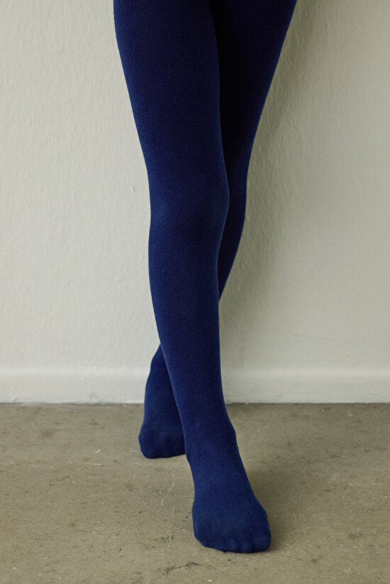 Pretty Koton Lacivert 2li Külotlu Çorap - 3