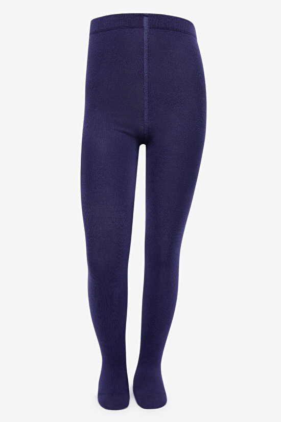 Pretty Koton Lacivert 2li Külotlu Çorap - 5