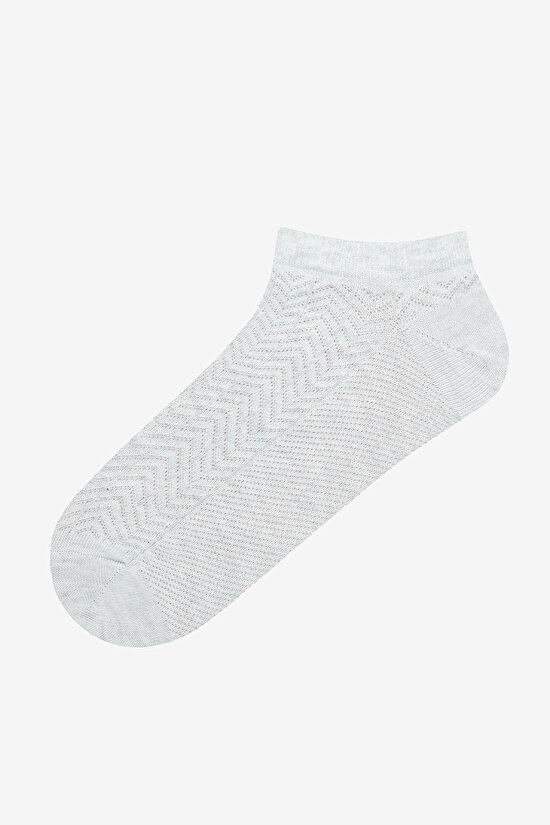 Multicolored Zigzag 5in1 Liner Socks - 3