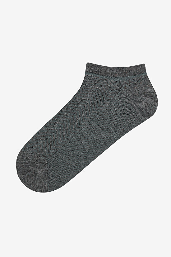 Multicolored Zigzag 5in1 Liner Socks - 5