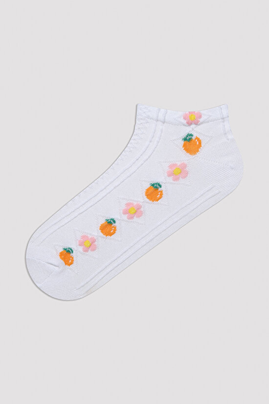 Flower Fruit 3in1 Liner Socks - 3