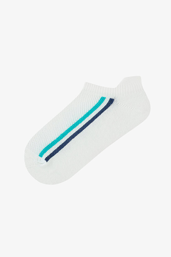 Boys Lines 3in1 Multi Colour Liner Socks Boys Lines 3in1 Multi Colour Liner Socks - 4