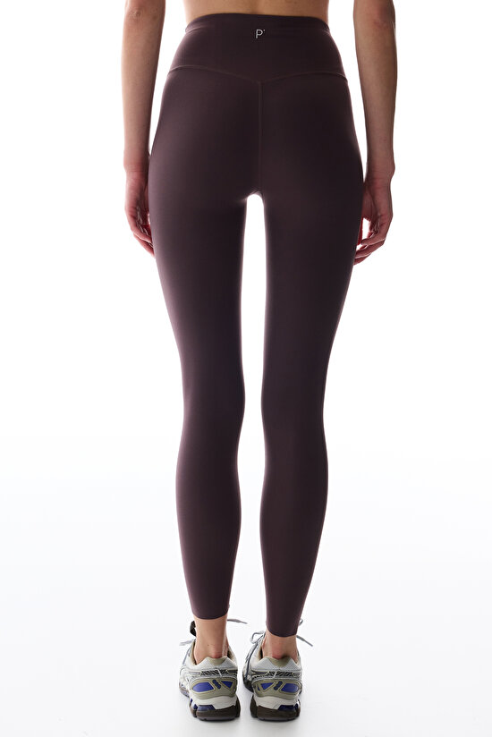 Dark Burgundy Light Soft Leggings - 3
