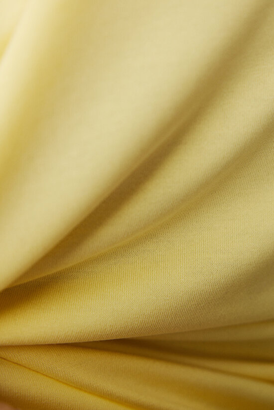 Modal Pastel Yellow T-Shirt - 7