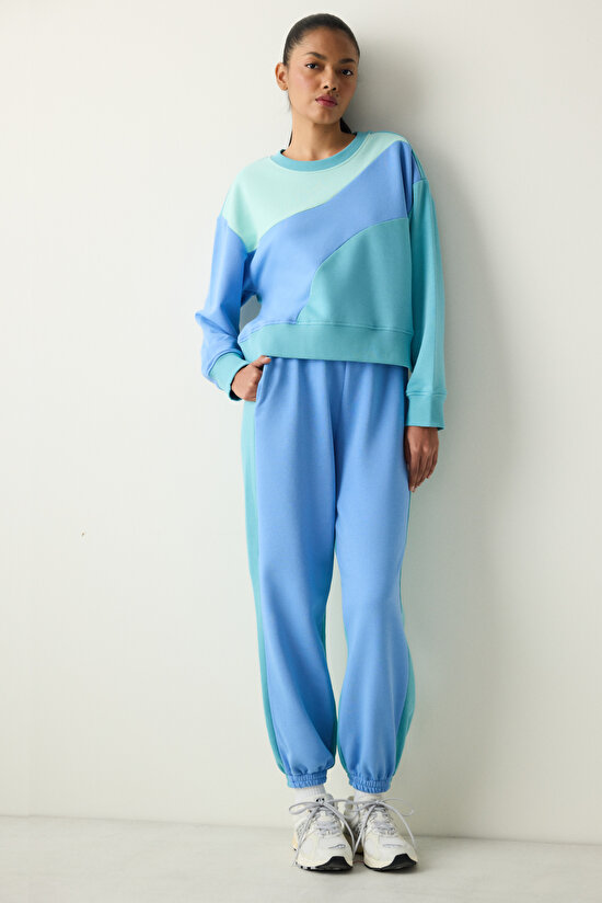 Multicolor Green Sweatshirt - 4