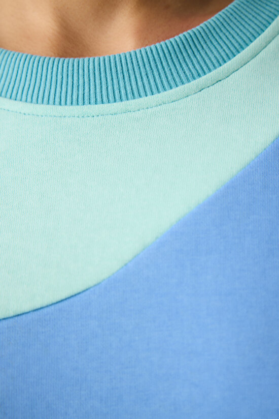 Multicolor Green Sweatshirt - 6