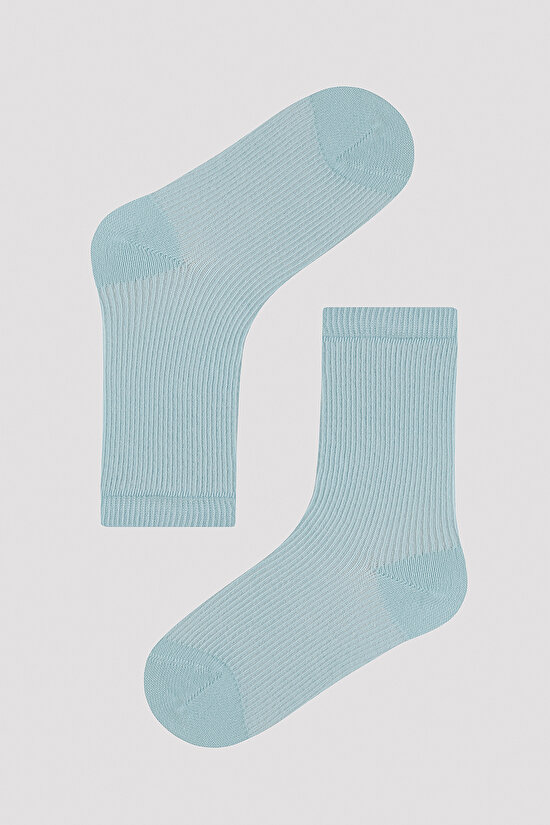 Kız Çocuk Soft Renkler 4 lü Soket Çorap - 2