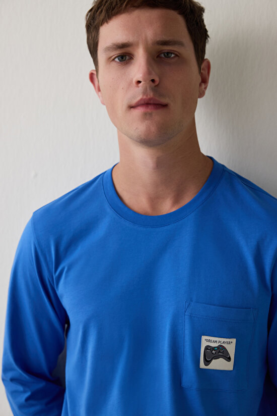 Erkek Controller Oversize Pijama Takımı - 4