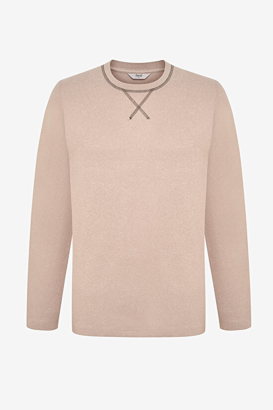 Cosy Bej Pantolon Pijama Takımı - 8