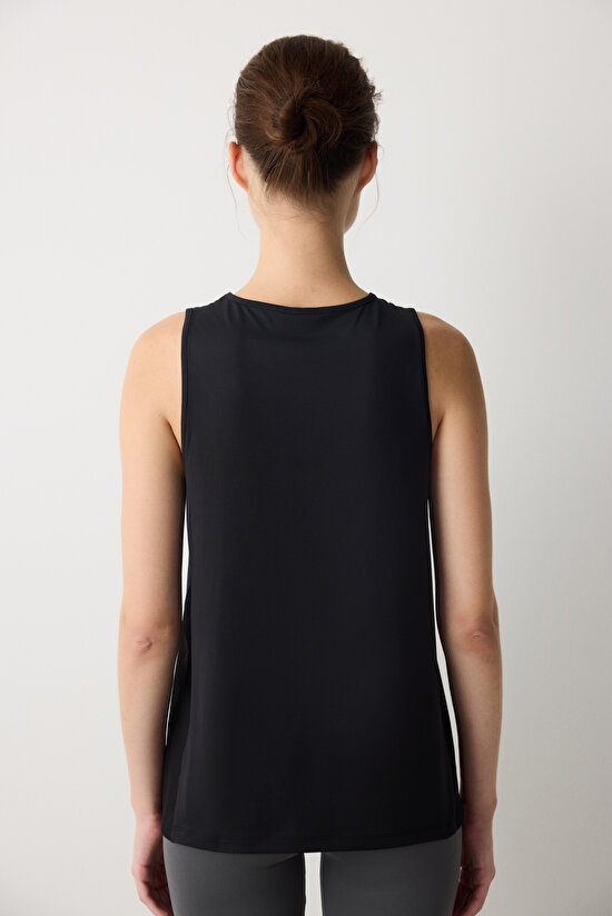 Siyah Dökümlü Spor Atlet - 6