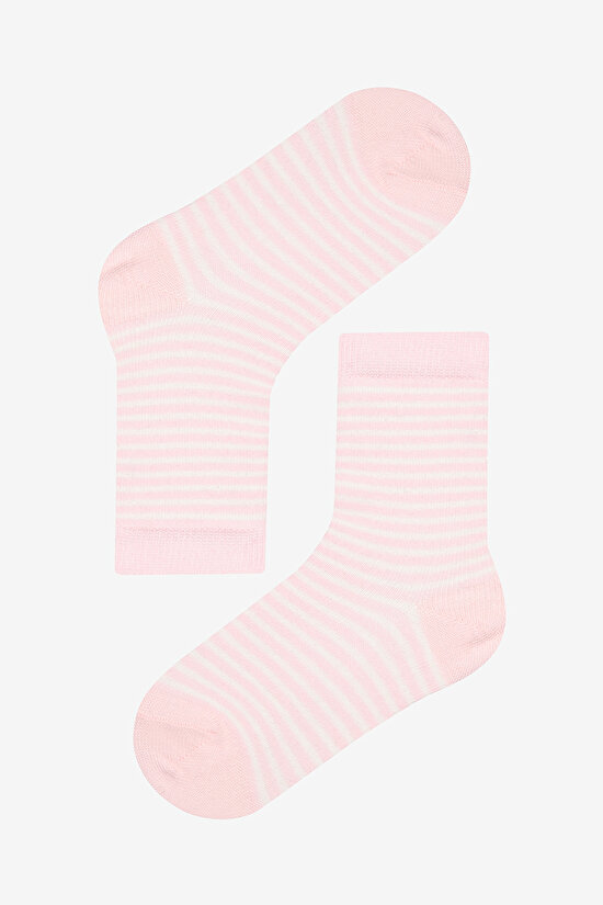 Kız Çocuk Softy 4lü Çok Renkli Soket Çorap - 3