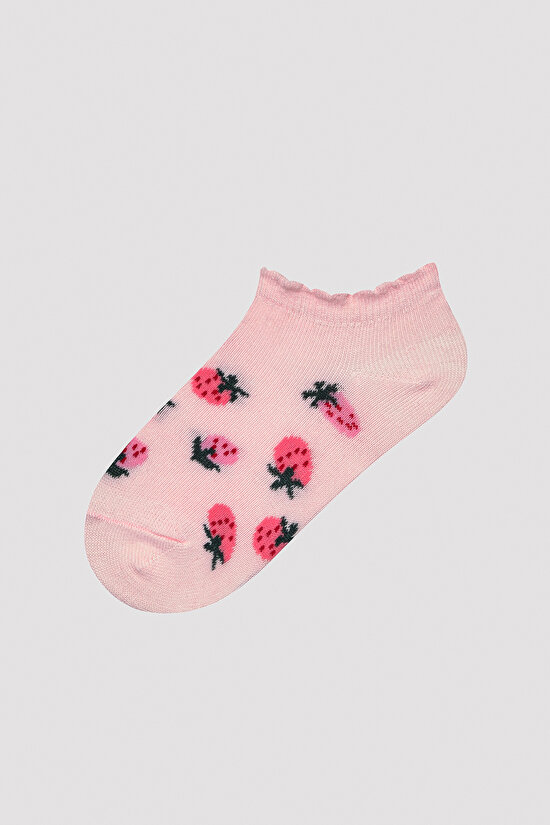 Girls Fruit 3in1 Liner Socks - 2