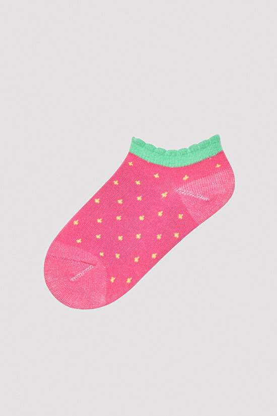 Girls Fruit 3in1 Liner Socks - 3