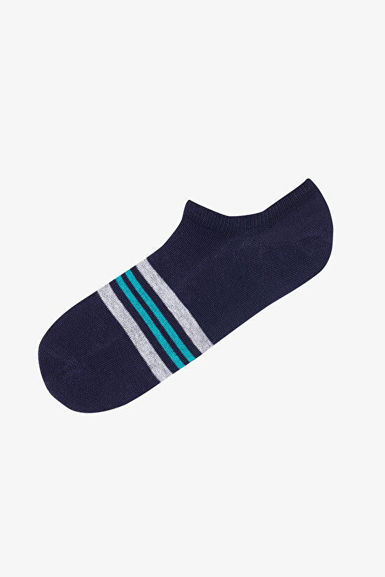 Man No10 3in1 Multi Colour Sneaker Socks - 3