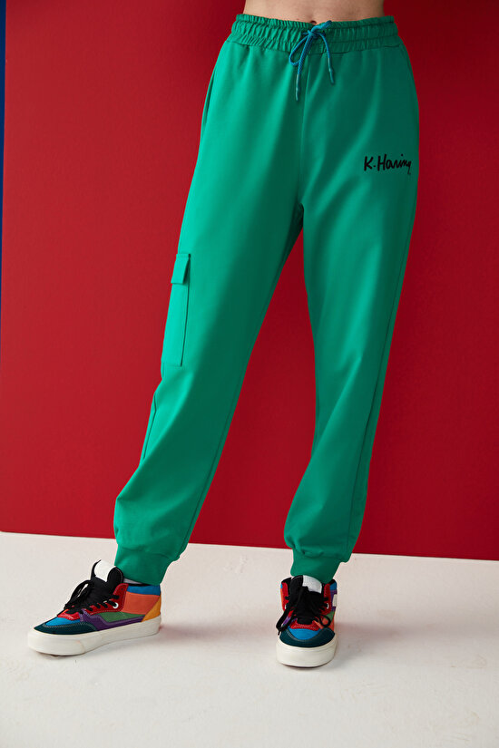 Cargo Jogger Pants -Keith Haring Collection - 3