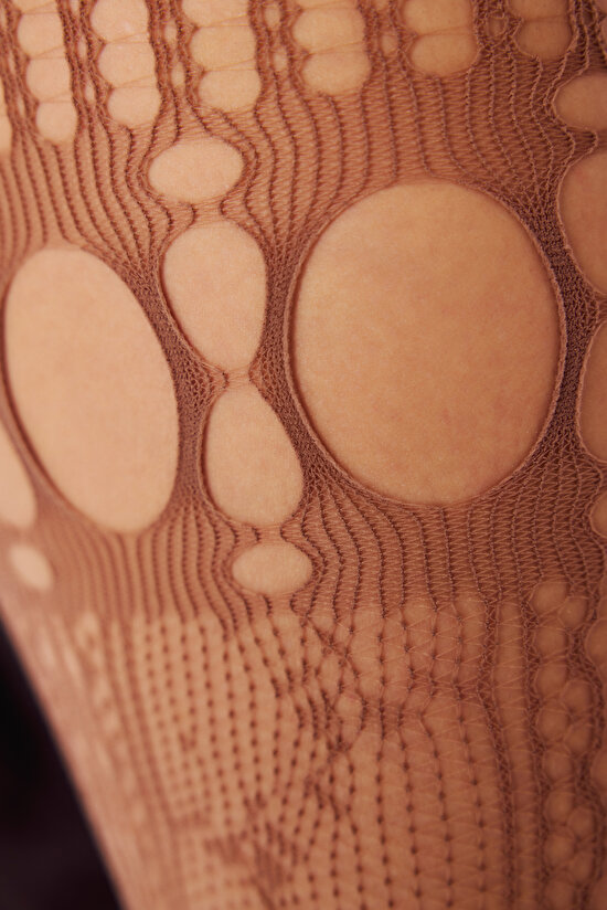 Twisted File Külotlu Çorap - 4