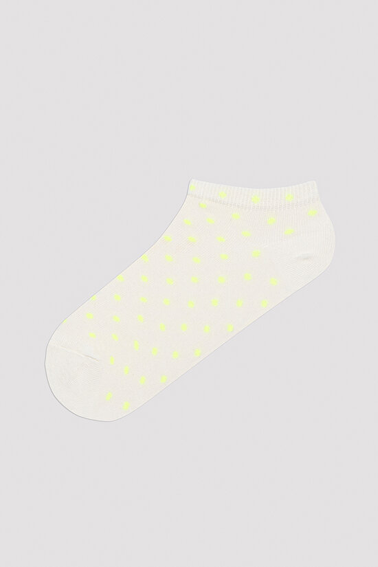 Multicolor Dots 5li Patik Çorap - 3