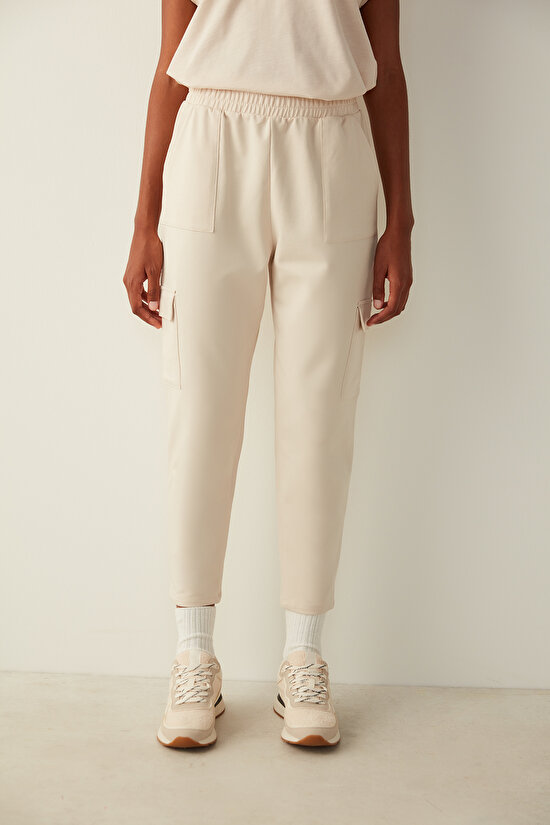 Kargo Önden Cepli Jogger Pantolon - 1