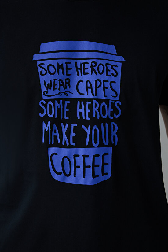 Erkek Make Coffee Çok Renkli Pantolonlu Cepli Pijama Takımı - 3