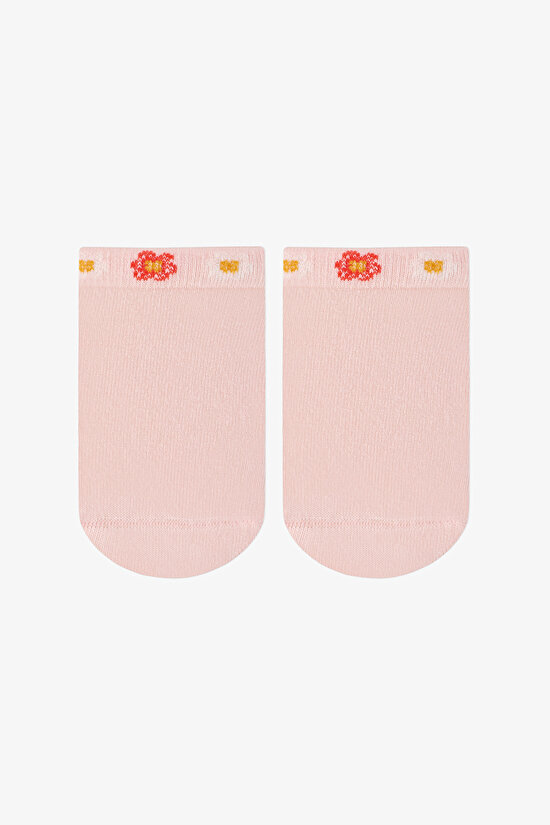 Pembe Kız Çocuk Berrylicious Fun 3 'lü Patik Çorap - 4