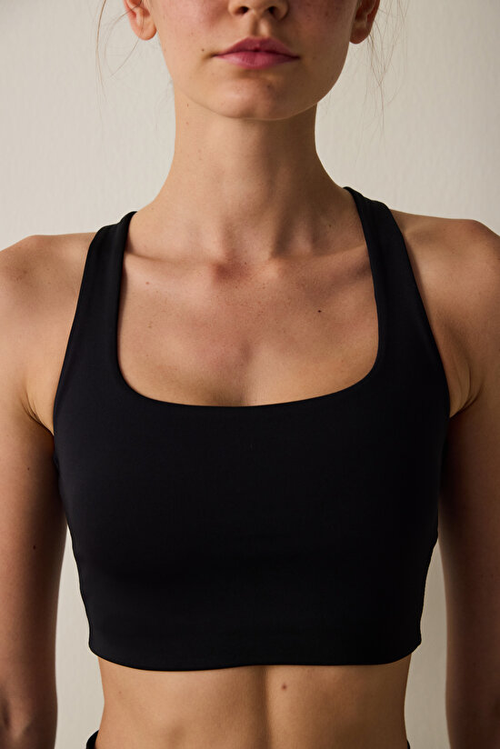 Siyah Orta Destek Join Spor Sütyeni Siyah Orta Destek Join Spor Sütyeni - 4