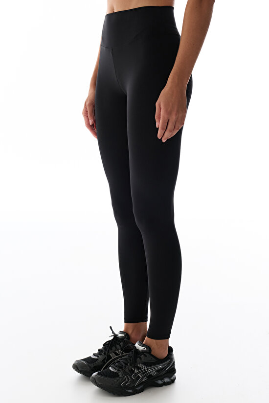 Black High-Waisted Smooth Feel Leggings - 2