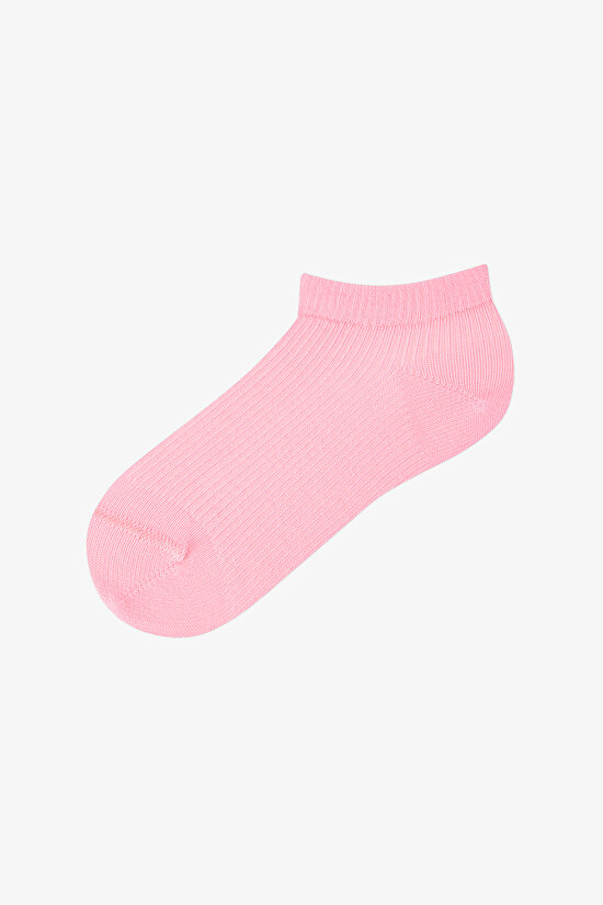 Renkli Kız Çocuk Summer Blush 4 'lü Patik Çorap - 4