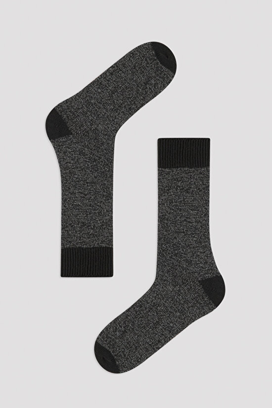 Çok Renkli Erkek 2'li Soket Çorap - 3
