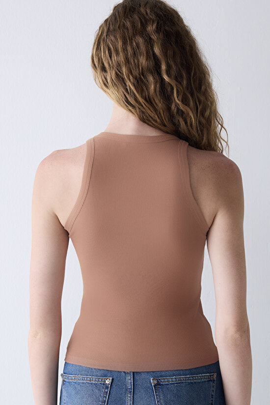 Camel Halter Yaka Üst - 4