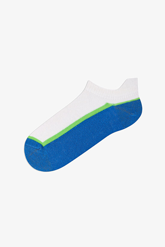 Erkek Çocuk Color Block Sprint 4 'lü Patik Çorap - 3
