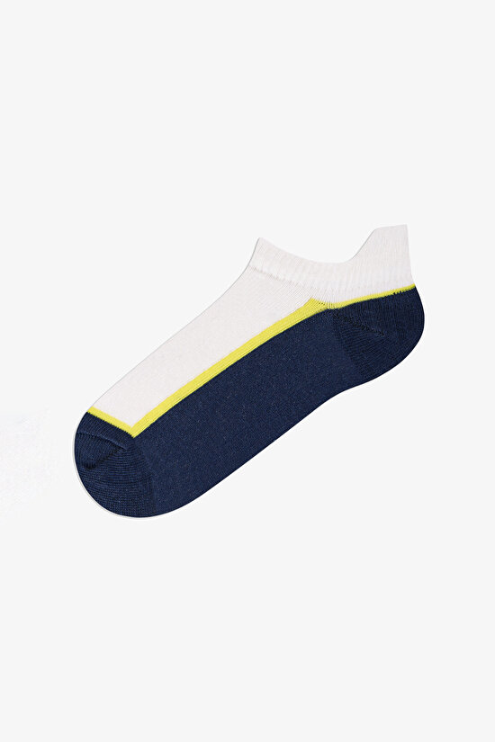 Erkek Çocuk Color Block Sprint 4 'lü Patik Çorap - 5