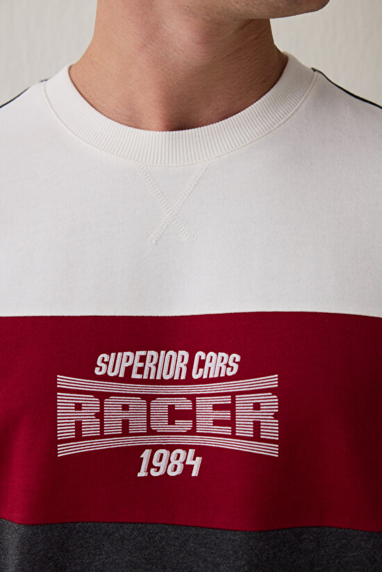 Melanj Racer Erkek Oversize Pamuklu Pijama Takımı - 3