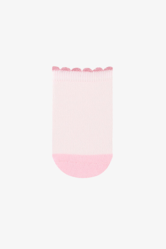 Kız Çocuk Travel 3lü Çok Renkli  Patik Çorap - 3