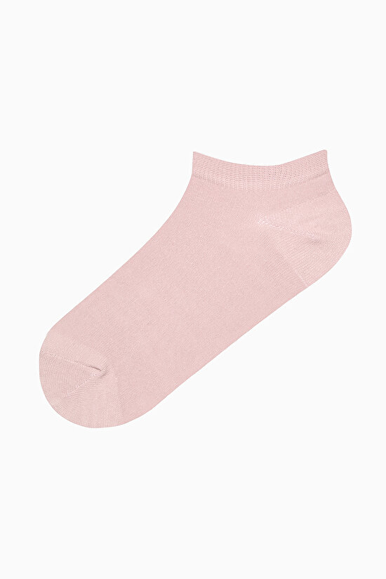 5 Çift Pamuklu Çok Desenli Patik Çorap - 5