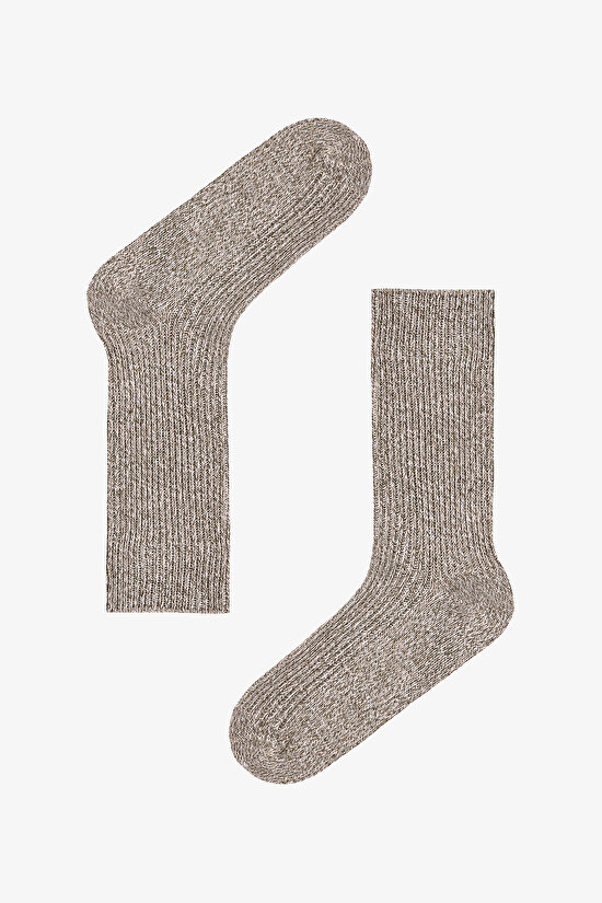 Kırçıllı Kalın Soket Çorap - 1