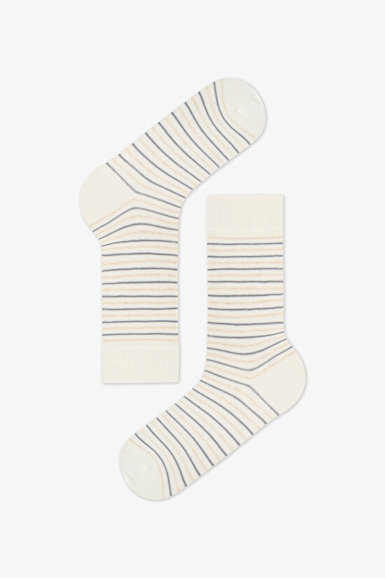 Erkek Renkli Calm Stripes 3'lü Soket - 2