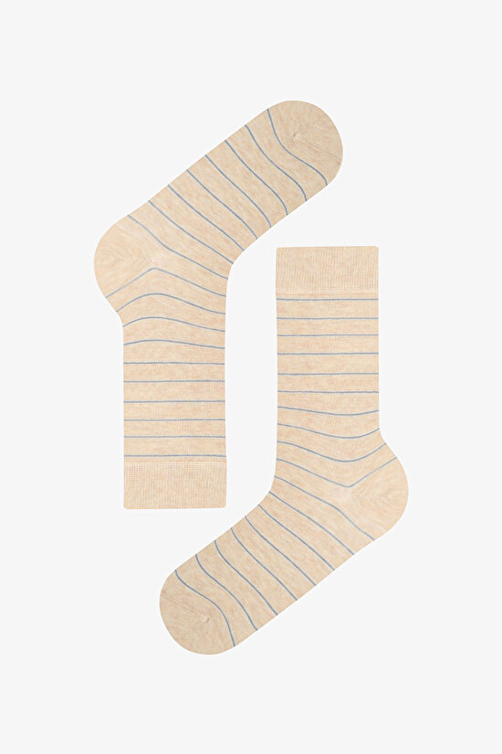 Erkek Renkli Calm Stripes 3'lü Soket - 4