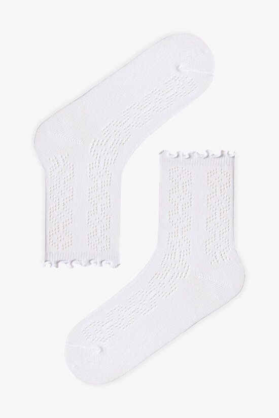 Mavi Frill Twist Colosio 2'li Soket Çorap - 2