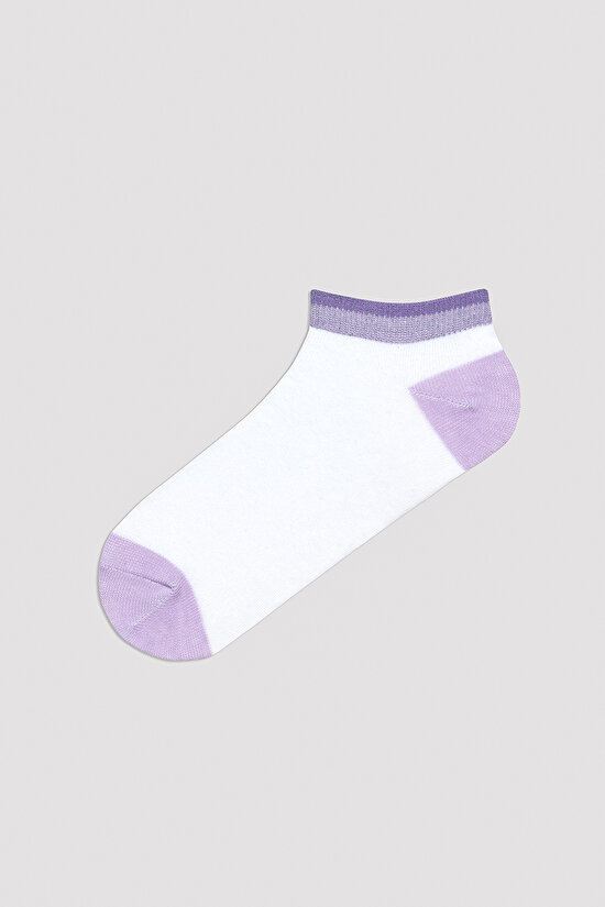 Colored Detail 5in1 Liner Socks - 3