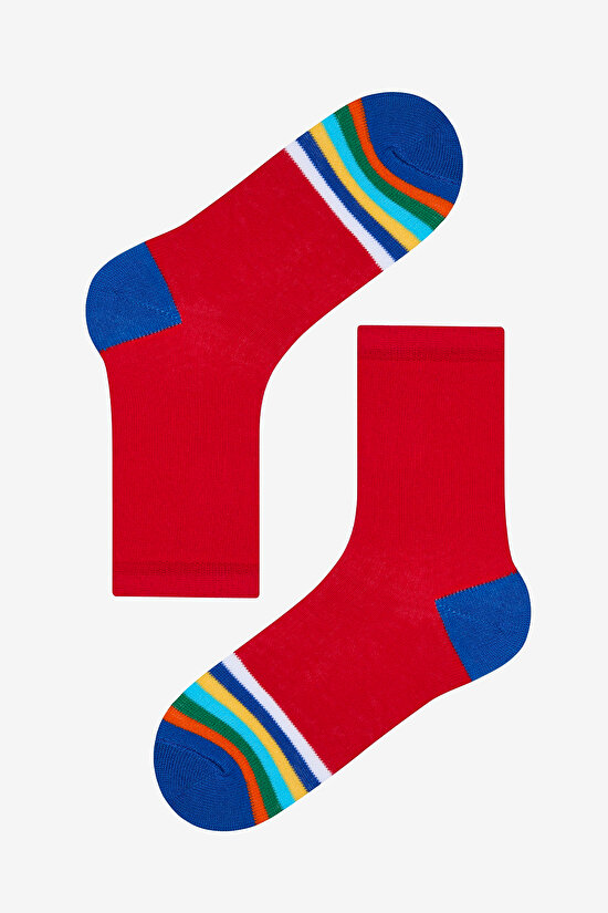 Erkek Çocuk Truck Çok Renkli 4lü Soket Çorap - 4