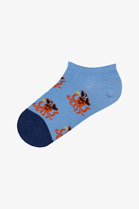Boys Summer Vibes 4in1 Navy Liner Socks Boys Summer Vibes 4in1 Navy Liner Socks - 3