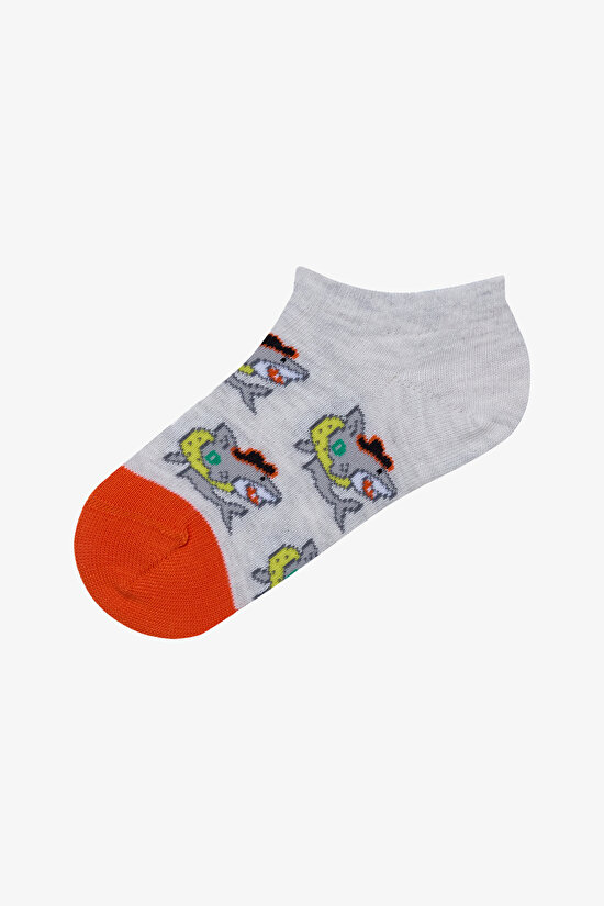 Boys Summer Vibes 4in1 Navy Liner Socks Boys Summer Vibes 4in1 Navy Liner Socks - 4